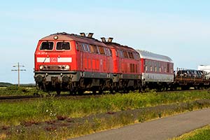 Bahn auf Sylt